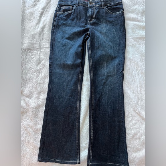 Tommy Hilfiger Denim - Tommy Hilfiger Dark Wash Jeans with Red Accents